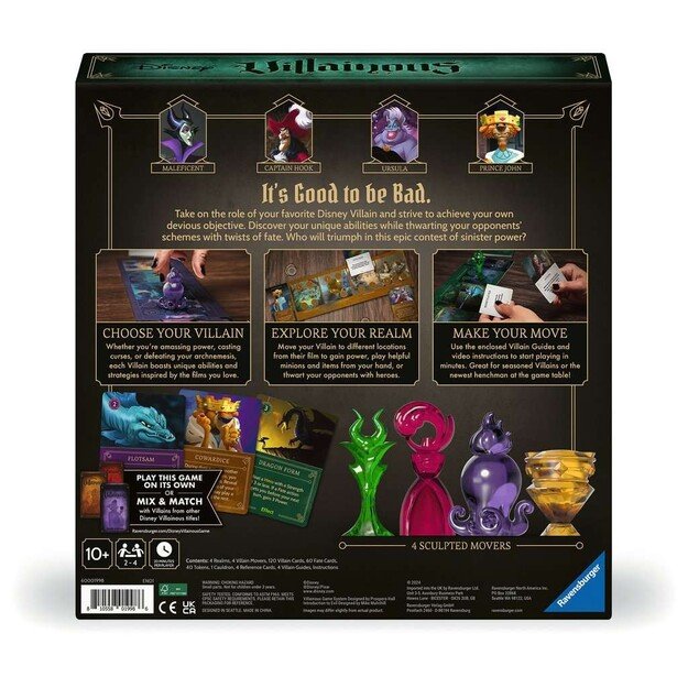 Ravensburger - Disney Villainous Intro to Evil EN (10822891) 2