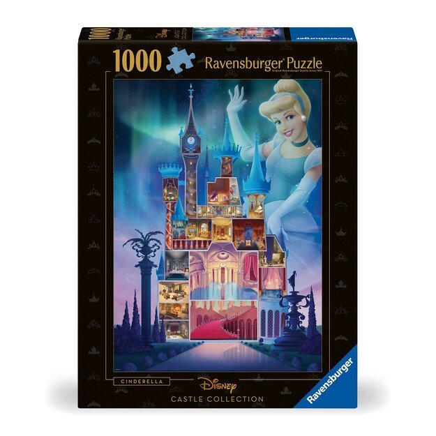 Ravensburger - Puzzle Disney Castles Cinderella 1000p (12000259 1