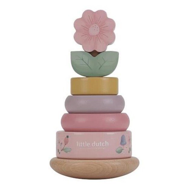 Little Dutch - Rocking Ring Stacker wood Fairy Garden (LD7342) 3