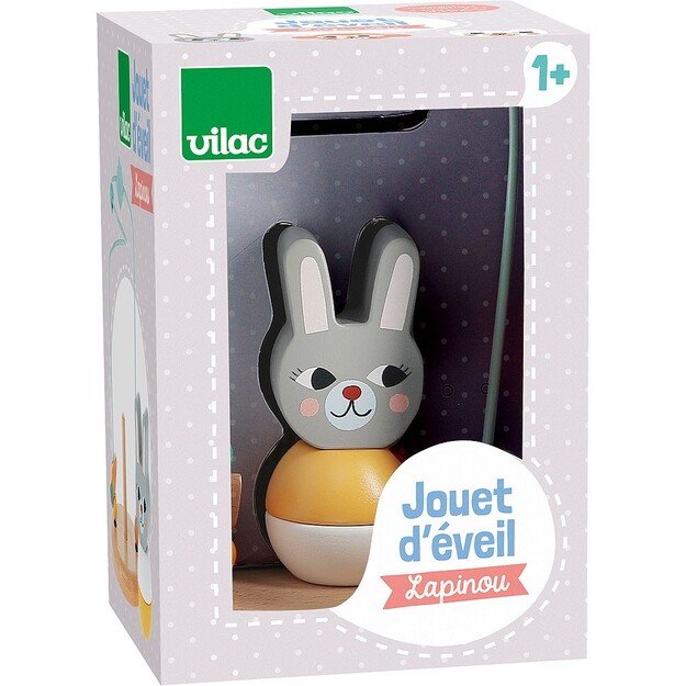 Vilac - Rabbit Thread Maze by Michelle Carlslund - (8568Y) 2