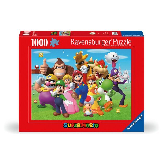 Ravensburger - Puzzle Super Mario 1000p (12000455) 1