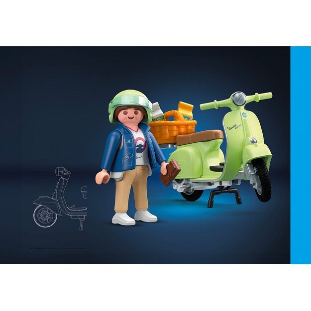 Playmobil - 1969 Vespa 150 Sprint Veloce, light green (71621) 2