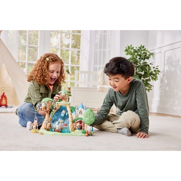 Sylvanian Families - Exciting Discovery Set - Latte Cat Brother & Baby (5763) 3
