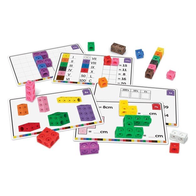 Learning Resources - MathLink® Cubes - Maths Fluency Set (LSP4299-SCA) 2
