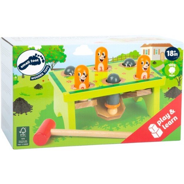 Small Foot - Hammer Board - Ram the Mole (I-SF11162) 1