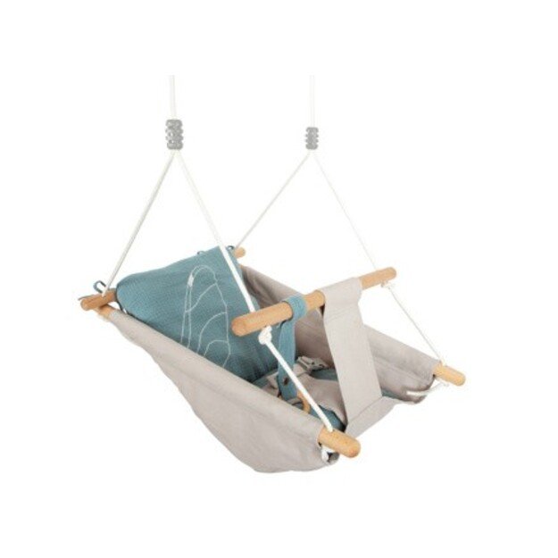Small Foot - Baby swing with cushion - Seaside (I-SF12327) 4