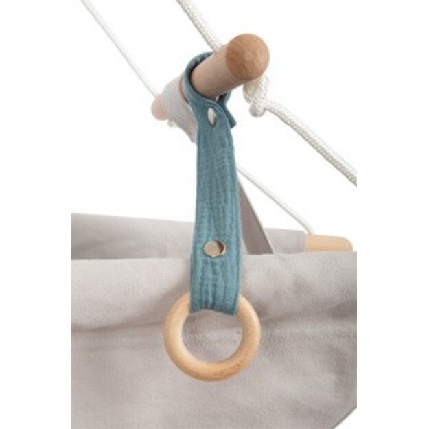 Small Foot - Baby swing with cushion - Seaside (I-SF12327) 9