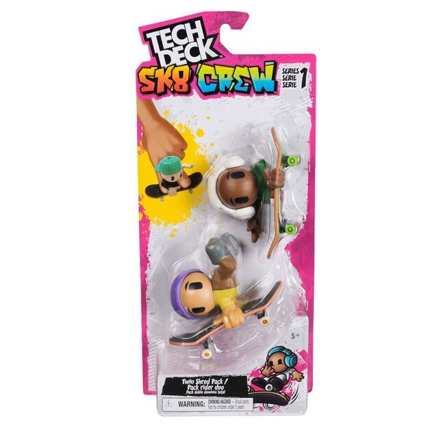 Tech Deck - SK8 Crew 96mm 2-Pak (6071061) 5