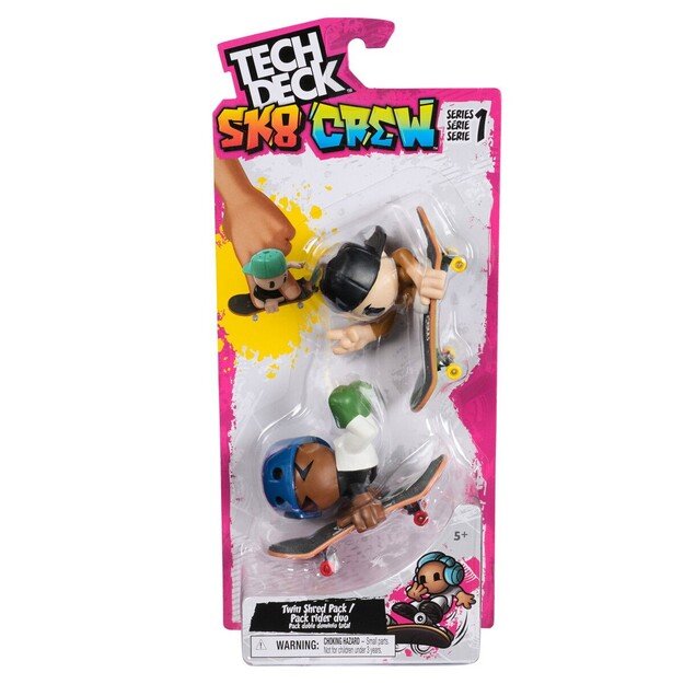 Tech Deck - SK8 Crew 96mm 2-Pak (6071061) 9