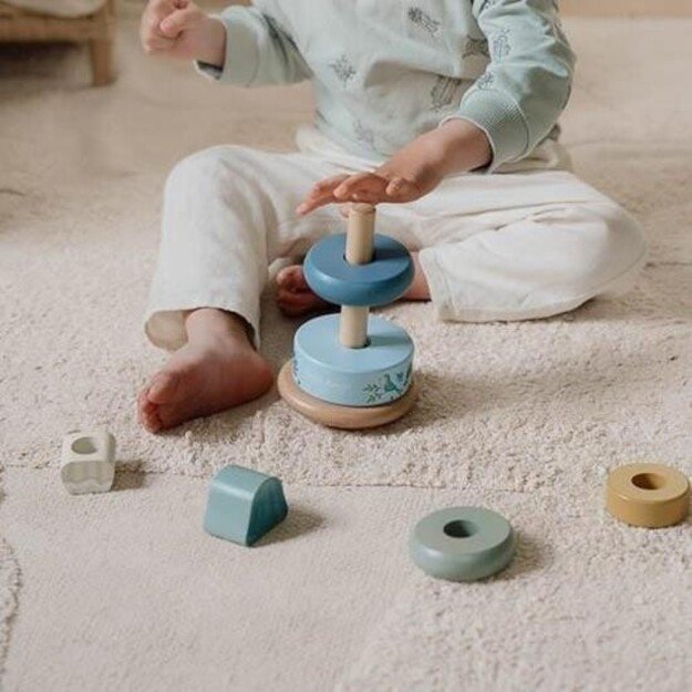 Little Dutch - Rocking Ring Stacker wood Forest Friends (LD7242) 4