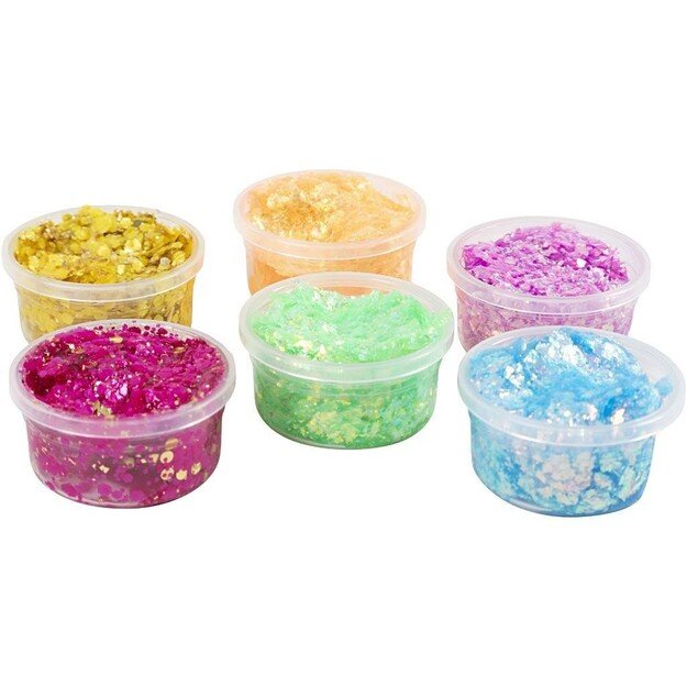 DIY Kit - Glitter Clay 6 pcs. (78746) 1