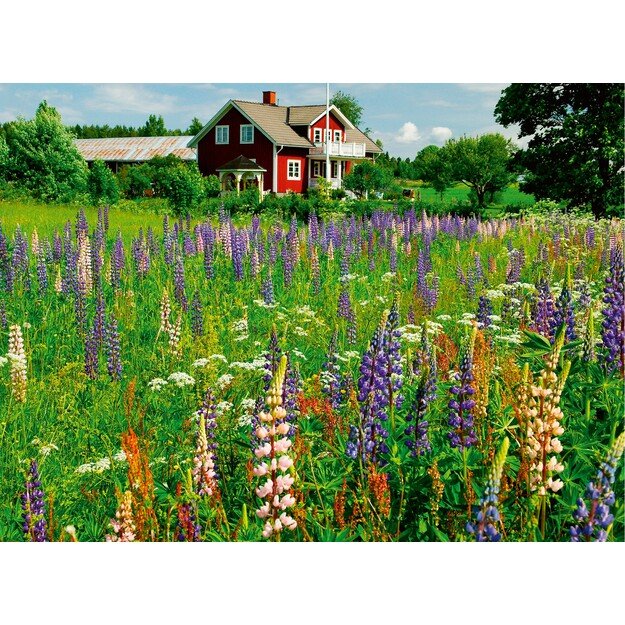 Ravensburger - Puzzle Farm In Sweden 500p (12000844) 1