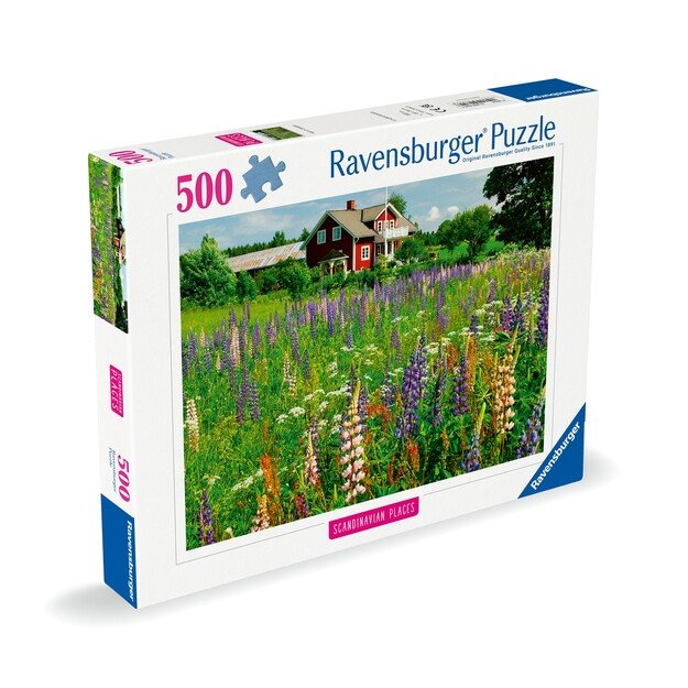 Ravensburger - Puzzle Farm In Sweden 500p (12000844) 2