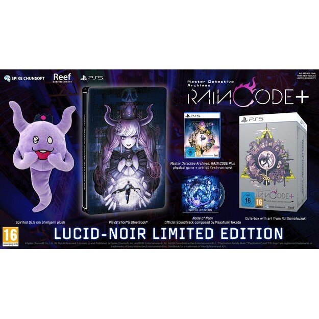 Master Detective Archives: RAIN CODE Plus - Lucid-Noir (Limited Edition)
      
        - PlayStation 5 8