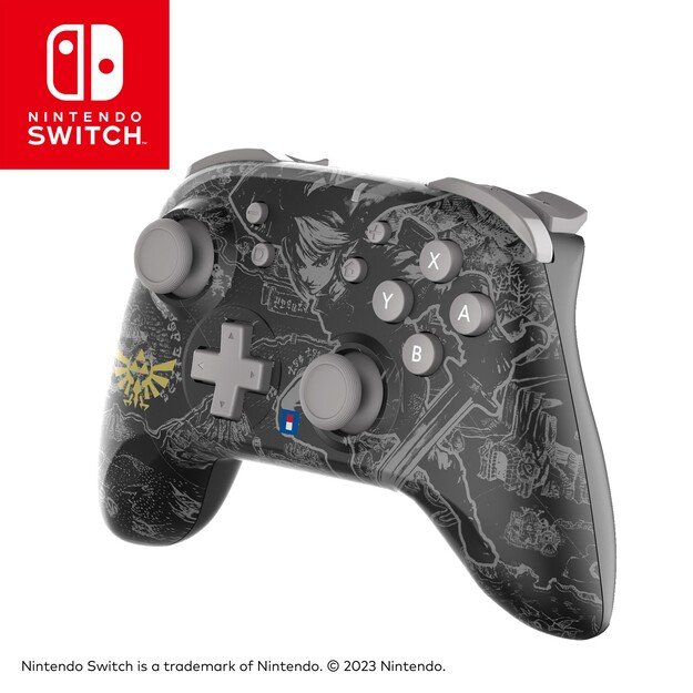Hori HORIPAD Wireless (Zelda - Black & Grey) 1