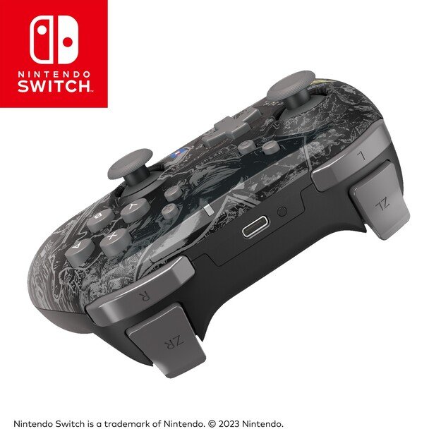 Hori HORIPAD Wireless (Zelda - Black & Grey) 4