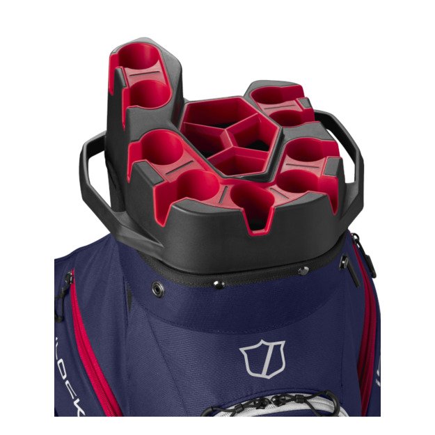 Wilson - iLock Cart Bag - Navy/White/Red 1