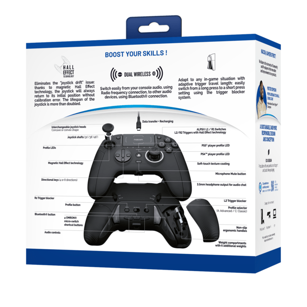 Nacon PS5 Revolution 5 Pro Controller Black 3