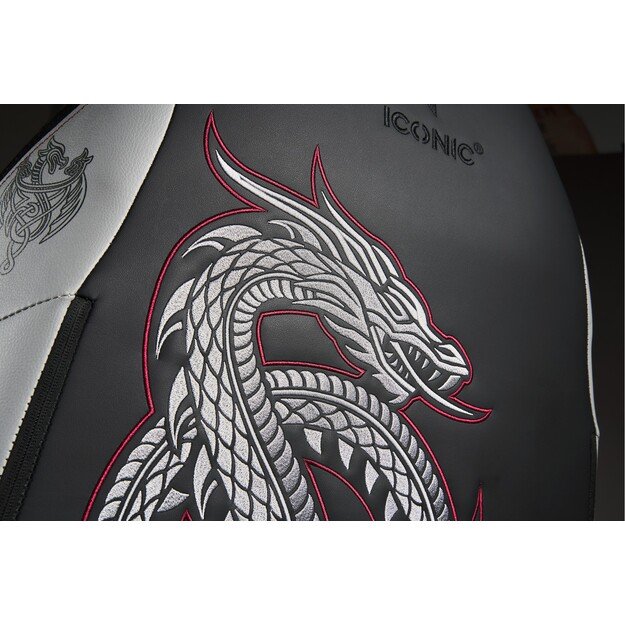 Apollon Collector / House Of The Dragon   Black seat + grey/red 12