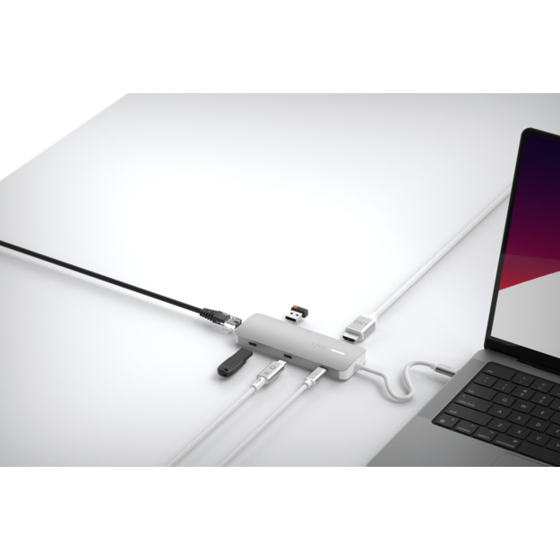 LINQ - 8in1 PRO 140W USB-C Multiport Hub 9
