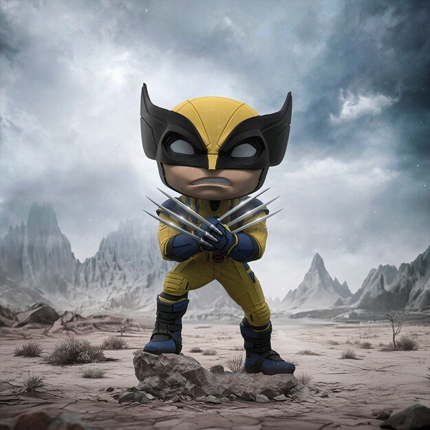 Iron Studios & Minico Deadpool & Wolverine - Wolverine Figure 2