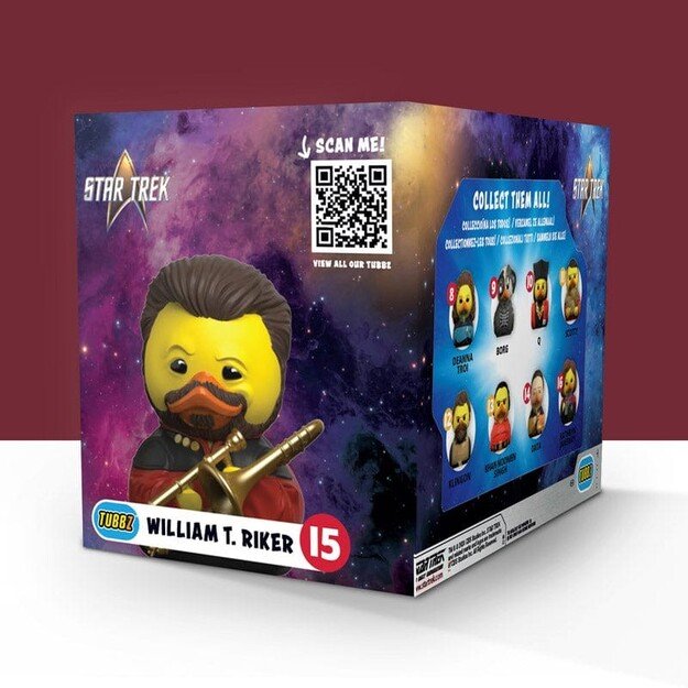 Numskull - Star Trek Tubbz BOXED William T. Riker 2
