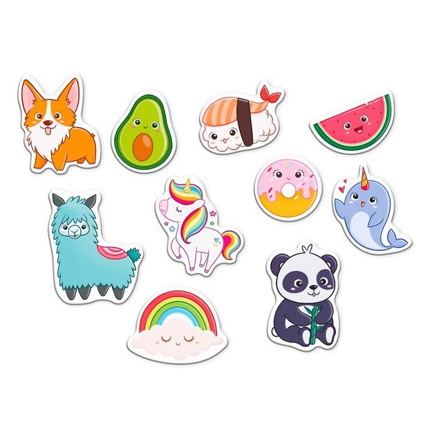 Quercetti - Magnets: ABC & 123 - (QU-5465) 3