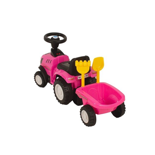 BabyTrold - Tractor Ride-On - Pink (20-42TR-P) 2
