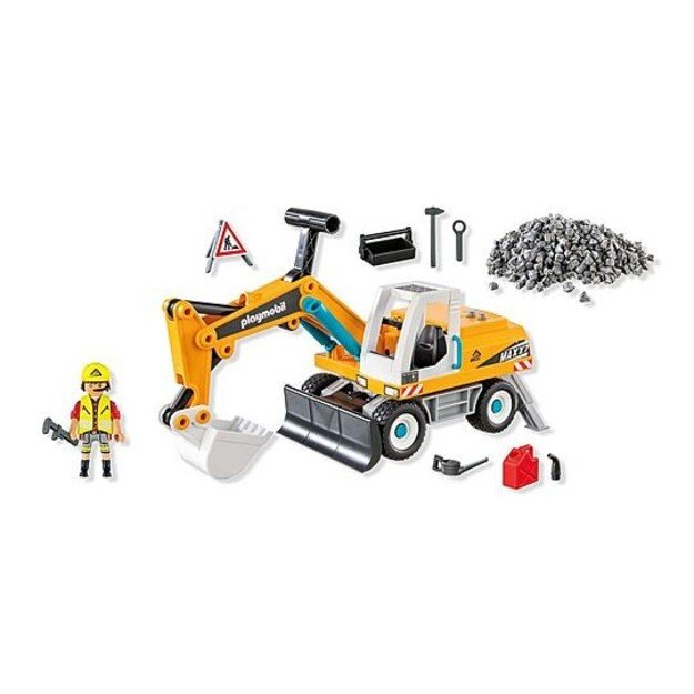 Playmobil - Large Excavator (71749) 4