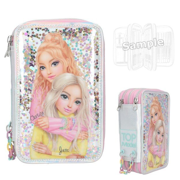 TOPModel - Triple Pencil Case ELECTRIC ( 0413196 ) 2