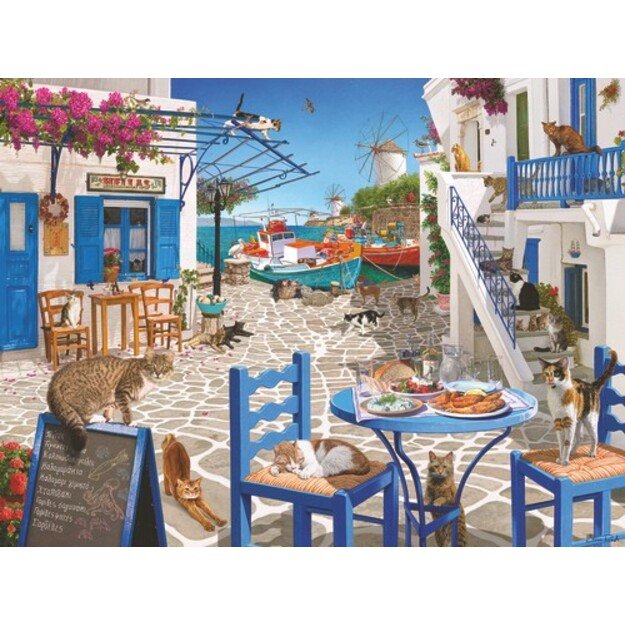 Ravensburger - Cats Of Mykonos - 1500p (12001450) 1