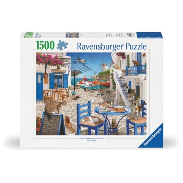 Ravensburger - Cats Of Mykonos - 1500p (12001450) 2