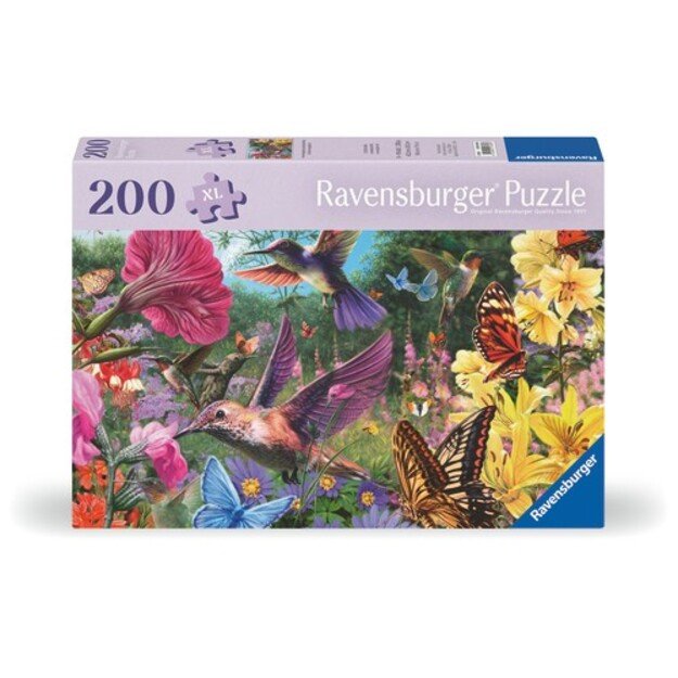 Ravensburger - Hummingbirds & Butterflies - 200p (12001369) 1