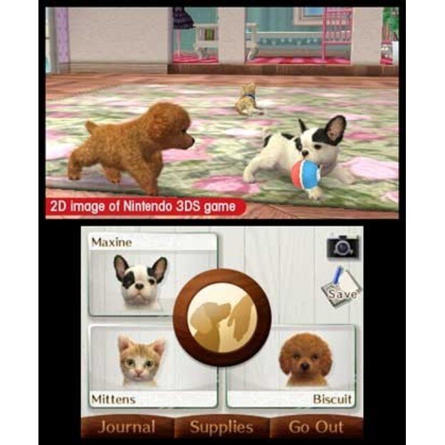 Nintendogs and Cats 3D: French Bulldog (Select)
      
        - Nintendo 3DS 4