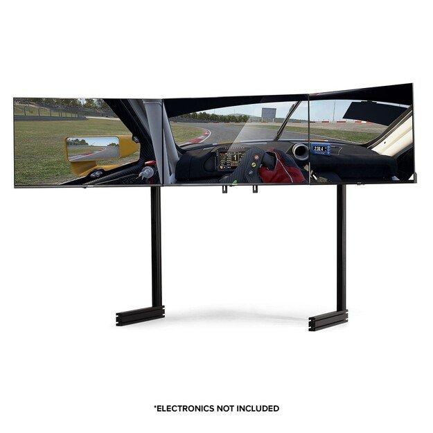 Next Level Racing - Elite Free Standing Triple Monitor Stand - Black 1