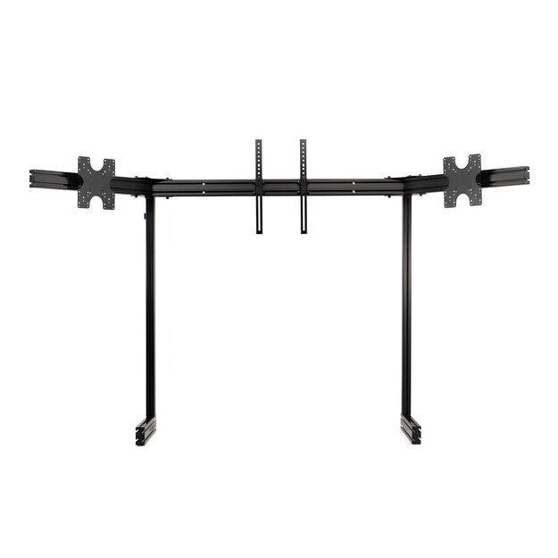 Next Level Racing - Elite Free Standing Triple Monitor Stand - Black 4