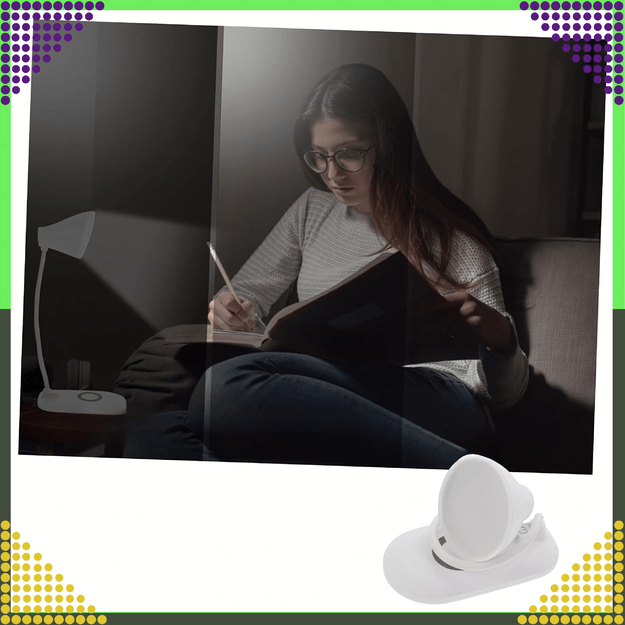 Lampka LED na Biurko Biurkowa Szkolna 3 Tryby Ładowarka Indukcyjna QI USB 5