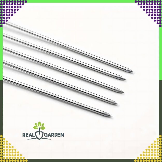 Szpikulce Patyki do Szaszłyków Szpikulec do Grilla Metalowe 10 szt 30 cm 19