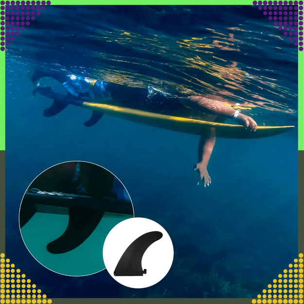 Uniwersalna Płetwa Sportowa Statecznik Fin do Desek SUP Deski Surfingowej 7