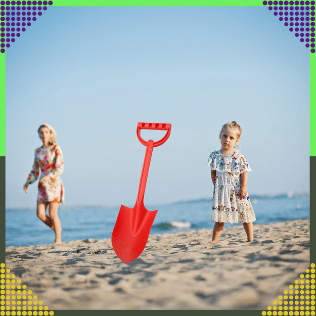 Łopatka Łopata Szpadel do Piasku na Plażę Piaskownice Mocna duża XXL 64 cm 24