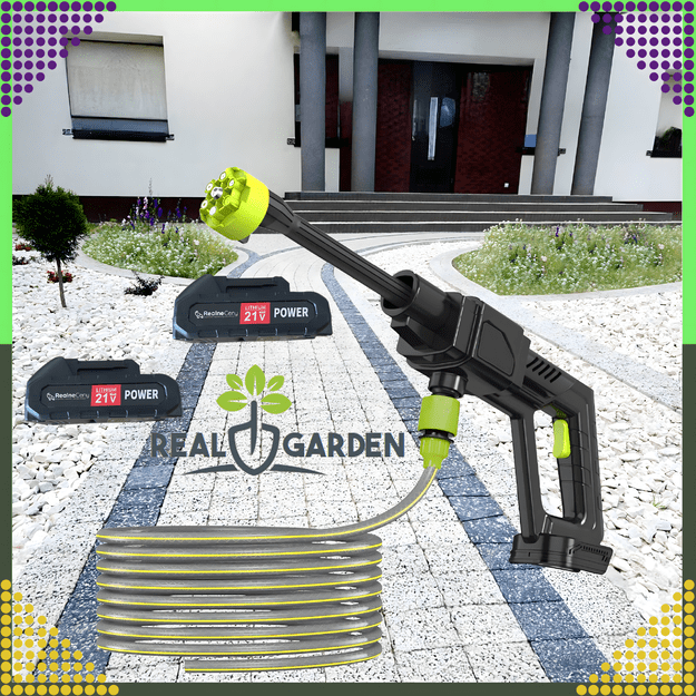 Myjka Ciśnieniowa Akumulatorowa Bezprzewodowa 2 x Aku 21V 30 Bar 300W  13