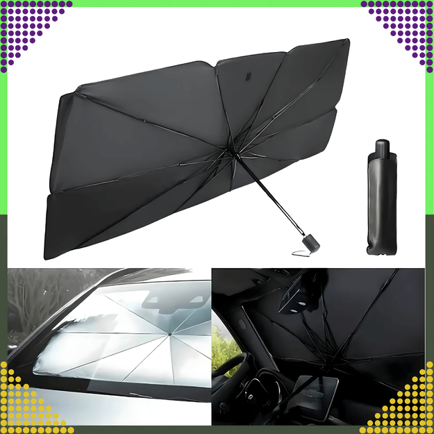 Roleta Parasol Osłona UV do Samochodu Przeciwsłoneczna na Szybę Auta Duża 65x125 7