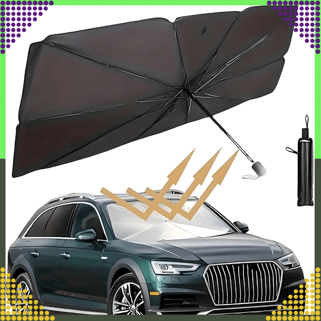 Roleta Parasol Osłona UV do Samochodu Przeciwsłoneczna na Szybę Auta Duża 65x125 13