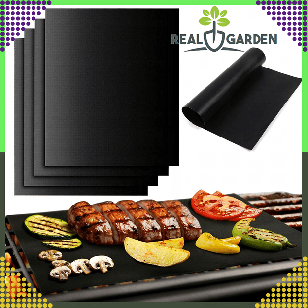 KARTON 125KMPL x 4 SZT Mata Teflonowa Tacka BBQ do Pieczenia na Grill do Piekarnika Wielorazowa  17