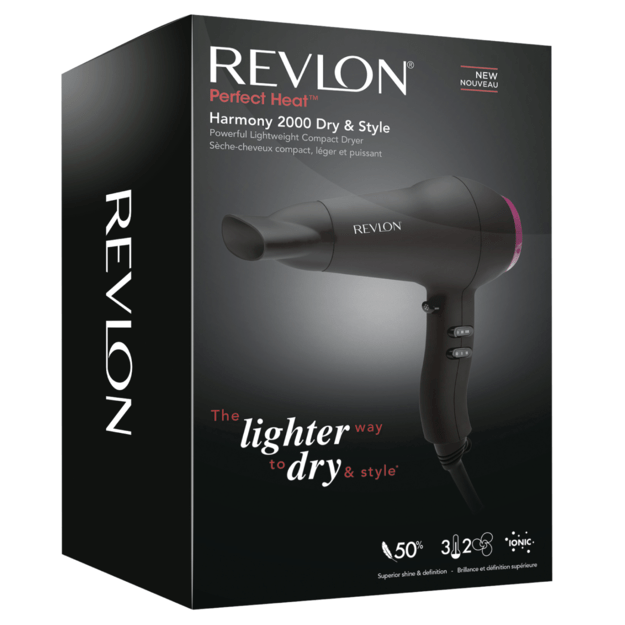 Revlon - Harmony 2000 Dry & Style Hair Dryer 3