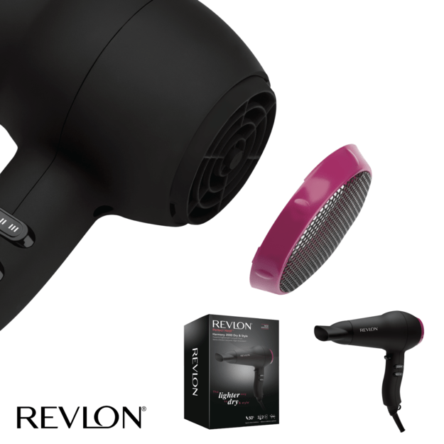 Revlon - Harmony 2000 Dry & Style Hair Dryer 1