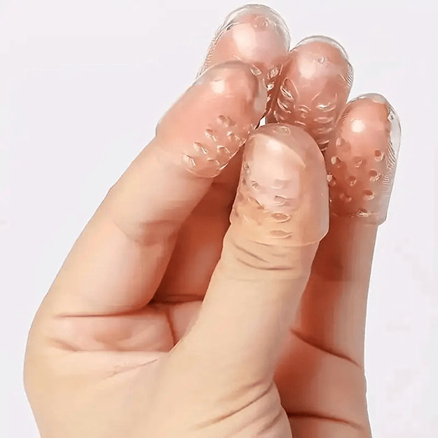 10 x Silikoninės pirštų apsaugos pirštų ir rankų apsaugos 17
