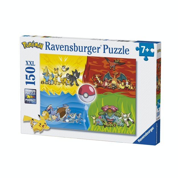 Pokémon Puzzle - Pokemon Types (150 XXL Pieces) (10110035) 1