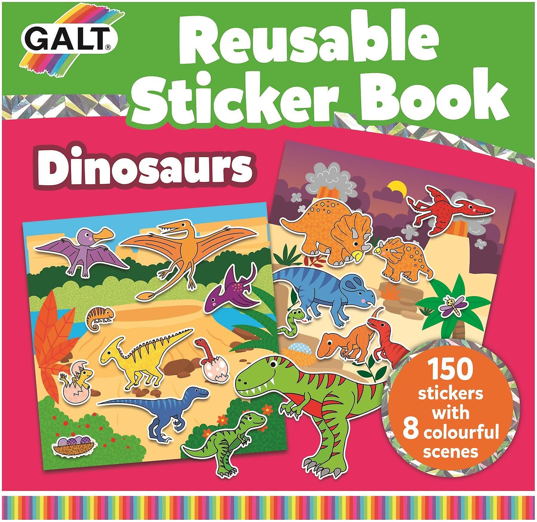 Galt - Reusable Sticker Book -