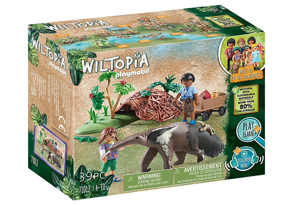PLAYMOBIL - Wiltopia - Anteater Care